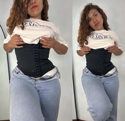 Faja reductora con broches y barillas
