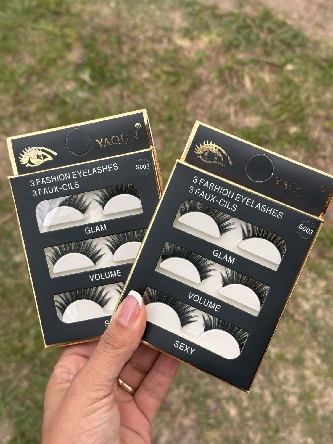 Pestañas Postizas Pack de 3 unidades