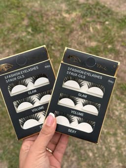 Pestañas Postizas Pack de 3 unidades - imagen