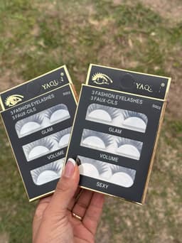 Pestañas Postizas Pack de 3 unidades - imagen