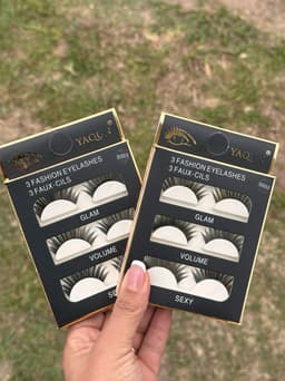 Pestañas Postizas Pack de 3 unidades - imagen