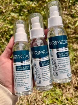Gotitas de silicona Primicia para cuidado capilar 100ml - imagen