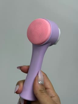 Kit  de limpieza facial cepillo y vincha - imagen
