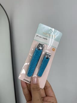 Set de 2 cortauñas por MAYOR ($50 c/u Pack de 12 unidades) - imagen