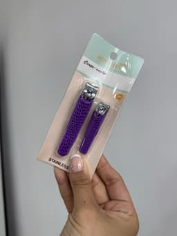 Set de 2 cortauñas por MAYOR ($50 c/u Pack de 12 unidades) - imagen