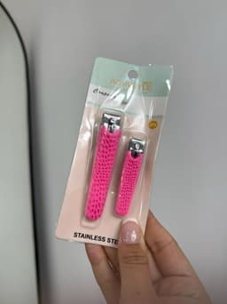 Set de 2 cortauñas por MAYOR ($50 c/u Pack de 12 unidades) - imagen