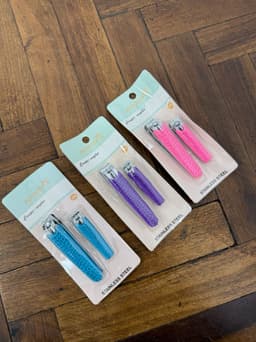 Set de 2 cortauñas por MAYOR ($50 c/u Pack de 12 unidades) - imagen