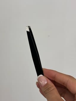 Set para arreglo de cejas de pinza, tijera y cepillo - imagen