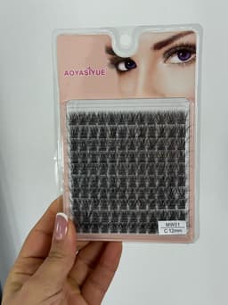 Estuche de pestañas pelo a pelo por MAYOR ($150 c/u Pack de 12 unidades) - imagen