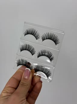 Pack de 3 pares de pestañas postizas - imagen