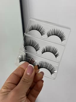 Pack de 3 pares de pestañas postizas - imagen