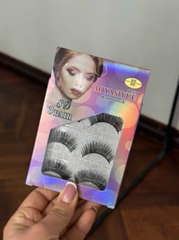 Pack de 3 pares de pestañas postizas - imagen