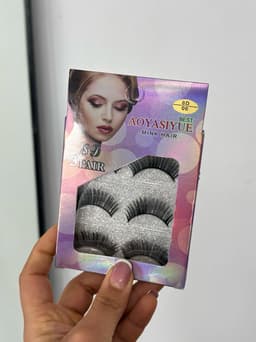 Pack de 3 pares de pestañas postizas - imagen