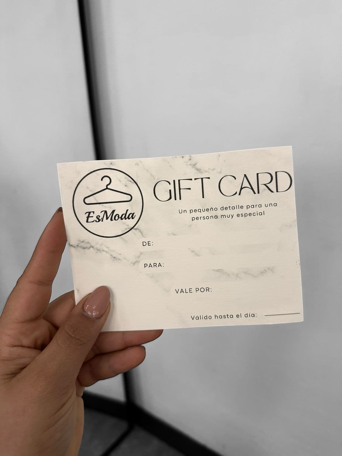 TARJETA DE REGALO ESMODA MONTO $2000