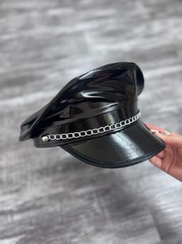 Gorro de Policia  con Cadenas - imagen