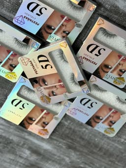 Pestañas postizas 5D X MAYOR ($30 c/u paquete minimo de 12 unidades) - imagen