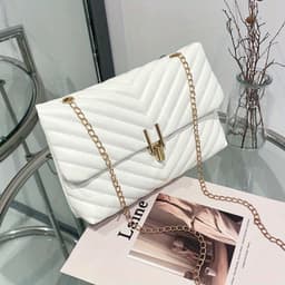 Bolso Cartera Con Cadenas - imagen