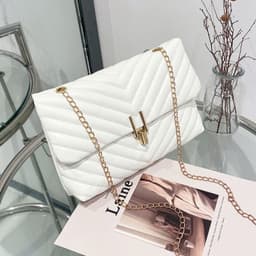 Bolso Cartera Con Cadenas - imagen
