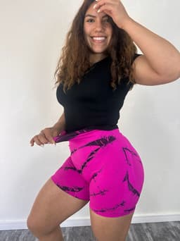 Short con push up con lineas - imagen