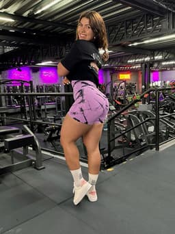 Short con push up con lineas - imagen