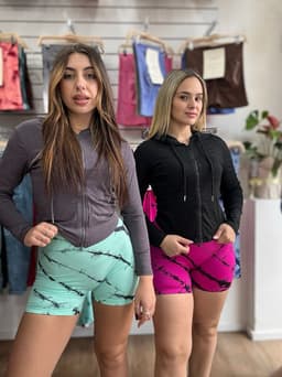 Short con push up con lineas - imagen