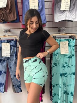Short con push up con lineas - imagen