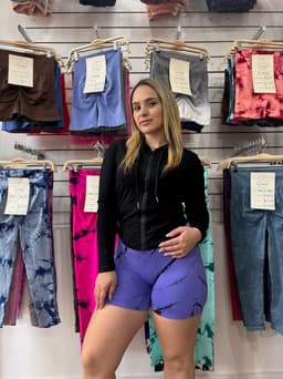 Short con push up con lineas - imagen