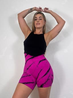 Short con push up con lineas - imagen
