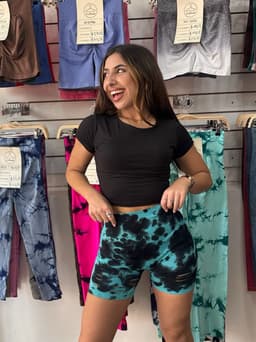 Short con Push Up Tie-dye - imagen