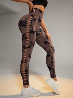 Calza batik push up y agujero al lado - imagen