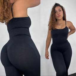 Catsuit enterito deportivo con push up - imagen