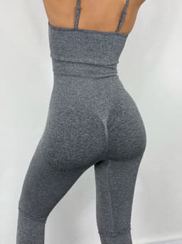 Catsuit enterito deportivo con push up - imagen