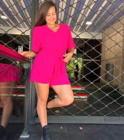 Monito elegante de lino con lazo - imagen