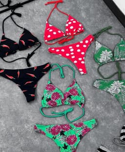 Bikini colaless 2 piezas Diseños Variados - imagen