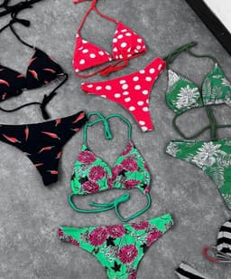 Bikini colaless 2 piezas Diseños Variados - imagen