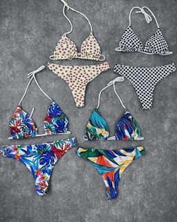 Bikini colaless 2 piezas Diseños Variados - imagen