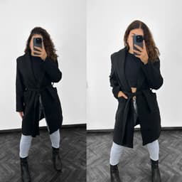 Saco gabardina de mujer super elegante - imagen