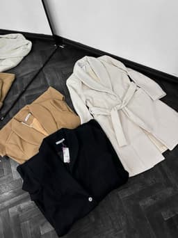 Saco gabardina de mujer super elegante - imagen
