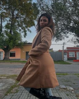 Saco gabardina de mujer super elegante - imagen