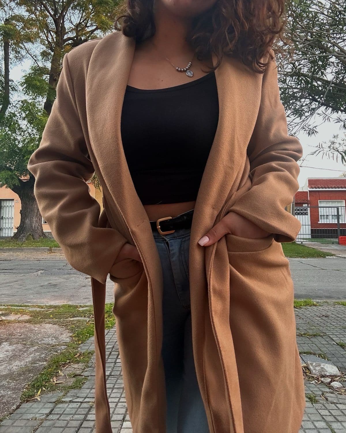 Saco gabardina de mujer super elegante