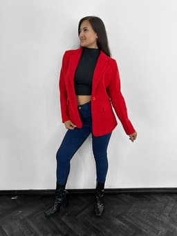 Blazer elegante super abrigado - imagen
