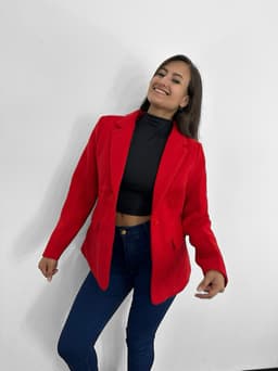 Blazer elegante super abrigado - imagen