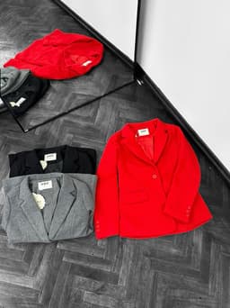 Blazer elegante super abrigado - imagen