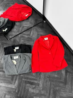 Blazer elegante super abrigado - imagen