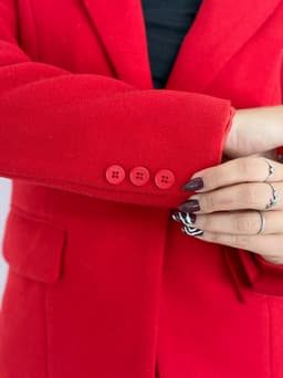 Blazer elegante super abrigado - imagen