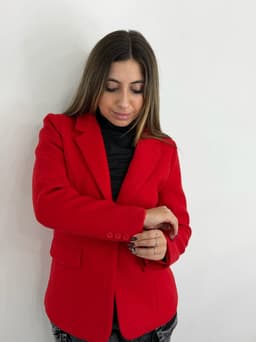 Blazer elegante super abrigado - imagen