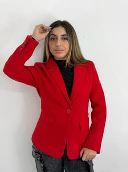 Blazer elegante super abrigado - imagen