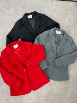 Blazer elegante super abrigado - imagen