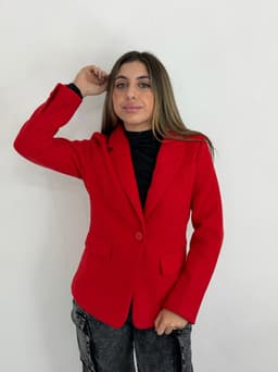 Blazer elegante super abrigado - imagen