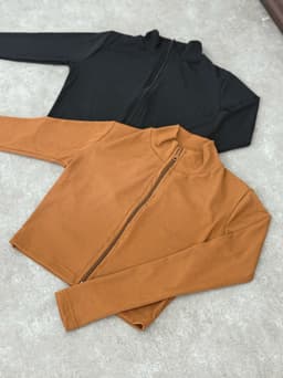 Campera morley con cierre tela Ribana - imagen